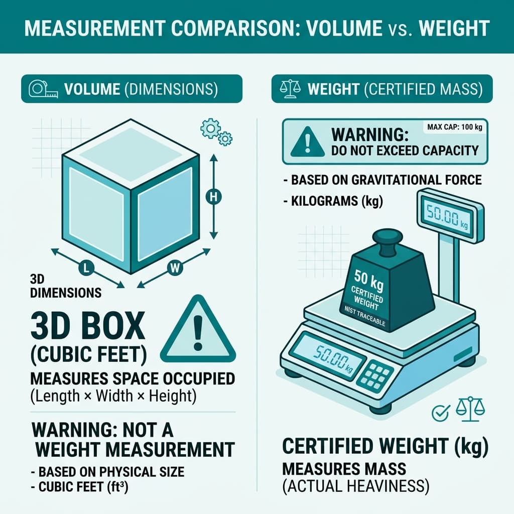 Cubic Feet vs. Certified Weight: How Rogue Operators Overcharge