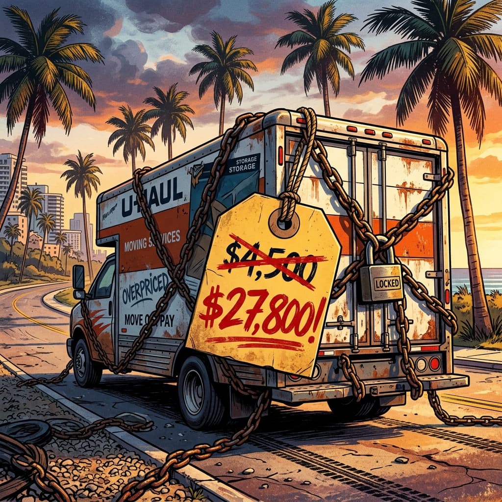 South Florida Moving Scam: Palm Springs Senior's Belongings Held Hostage After $427 Quote