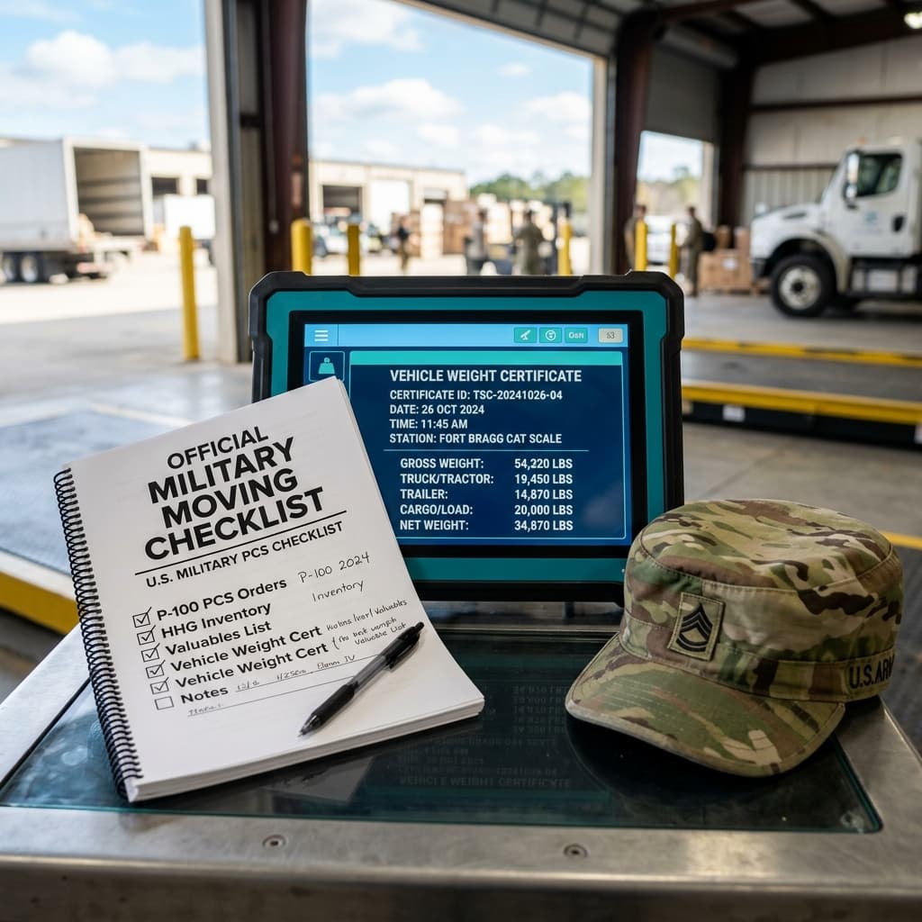 Military PCS Relocations: Spotting Weight Ticket Fraud in DITY Moves