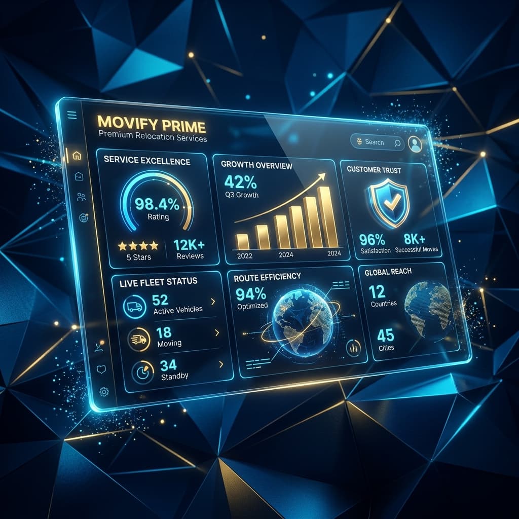 Premium Moving Dashboard